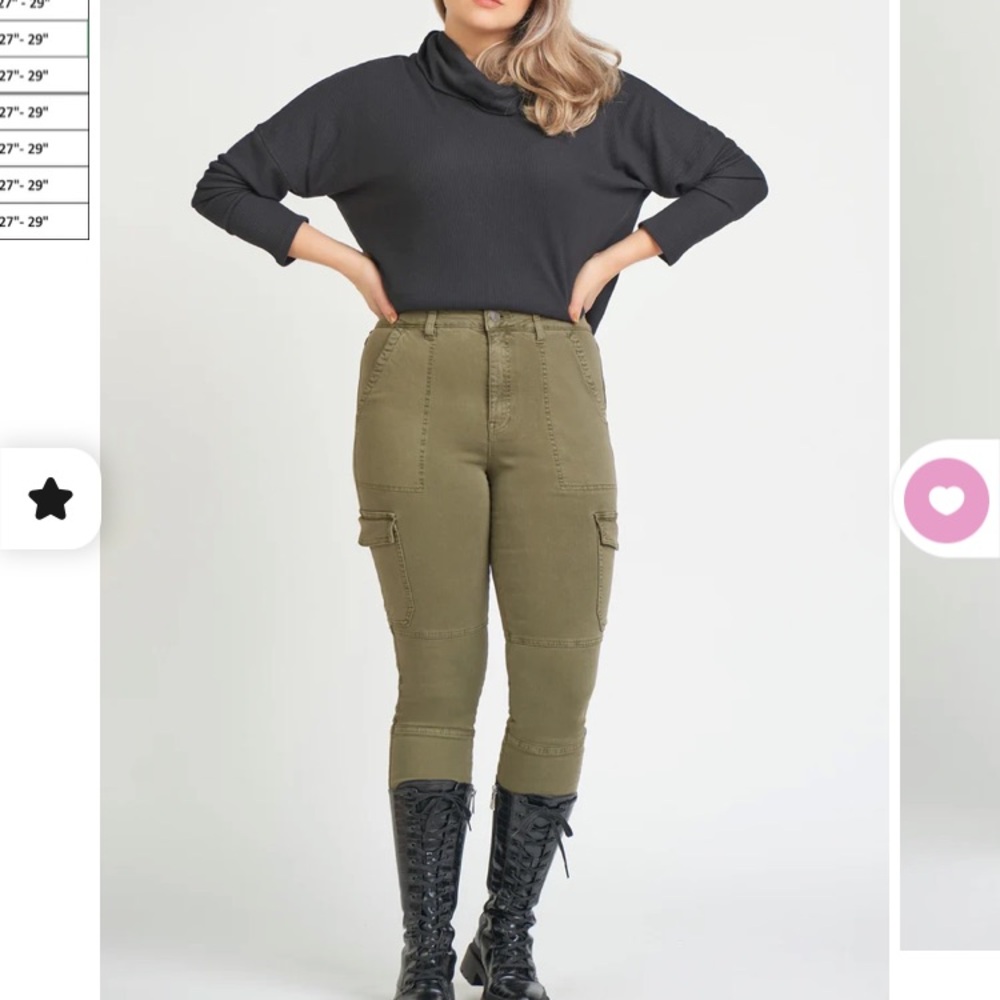 Olive Cargo Pants